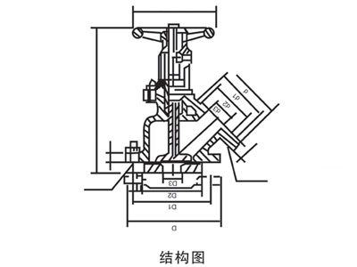 上（下）展搪瓷放料閥HG5-16-79